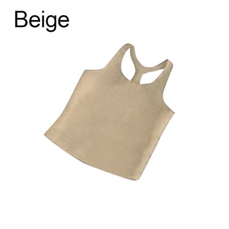 Mini Linnen Doll T-shirt i bomull BEIGE Beige