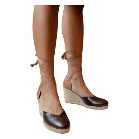 Alohas Clara by Shore Wedges , Bruin , Dames , Maat: 36 EU Sleehakken