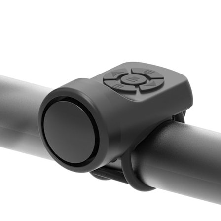 2-in-1 Pyörän Hälytin Polkupyörän Torvi Helppo Asentaa Ladattava Kova Ääni