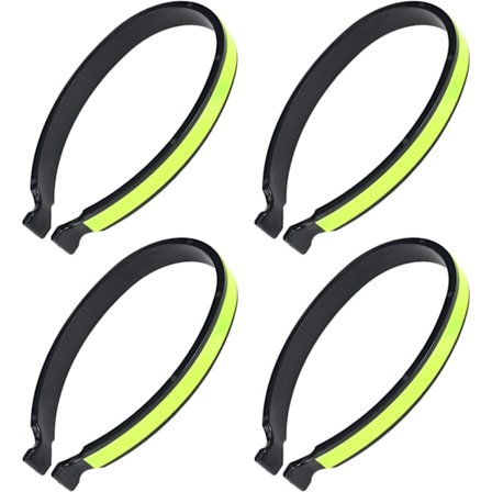 Heijastavat pyöräpidikkeet, pyörän heijastava nilkkaremmi, pyörän heijastava housuklipsi