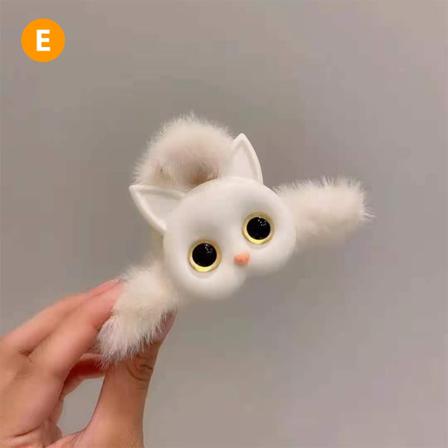 Nytt E Cat Akryl Hårklor Elegant Hårbadklämma Hästsvans Cl