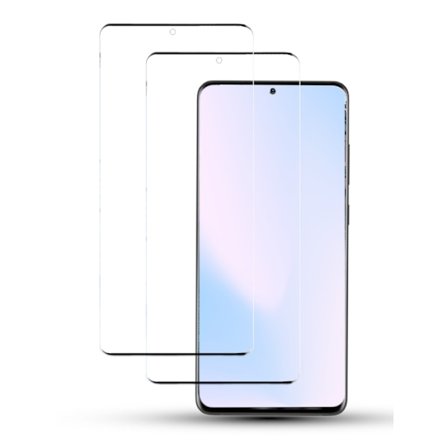 2-Pack SAMSUNG S21 ULTRA Skærmbeskyttelse - Hærdet Glas 9H - Super kvalitet 3D