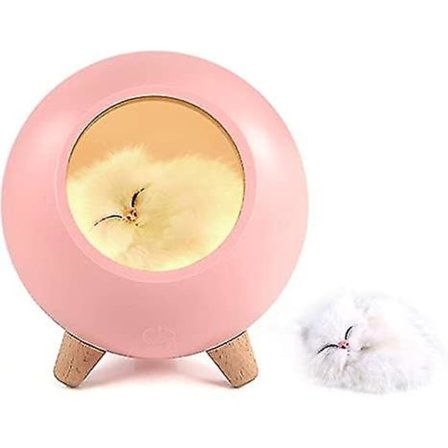 Værelsesindretning til kvinder, kattenatlampe til soveværelset,katteelsker gaver til kvinder kone mor teenager