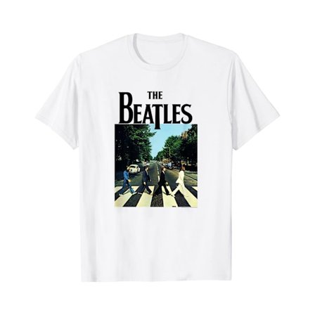 The Beatles Barn/Barn Abbey Road Logotyp T-shirt 7-8 År Wh