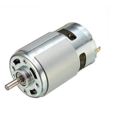 775 DC 12V-36V 3500-9000rpm Motor Kullager Stort Vridmoment Hög Effekt Lågt Ljud DC Motor Tillbehör Elektrisk Försörjning