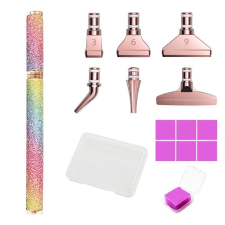 Glitter Diamond painting Penna Point Drill Pennor STYLEA STYLEA