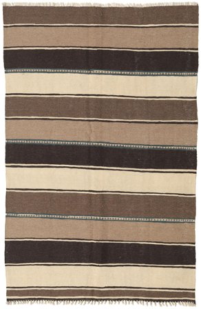 Hand Woven Persian Kilim Rug 128X198 Brown/Orange