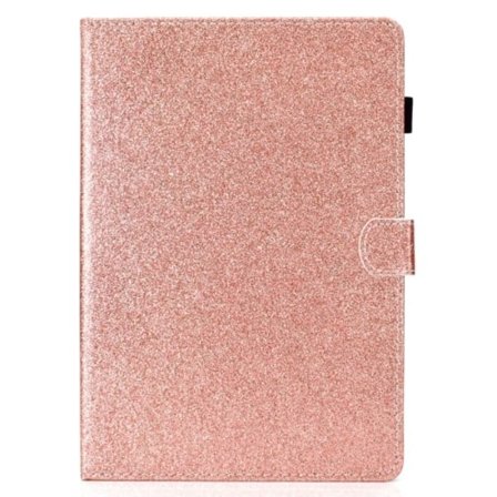 iPad 9.7" 5/6, iPad Air/Air 2 fodral glitter - Rosa