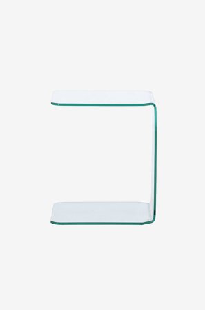 Venture Home - Telemark Sidobord 2-pack - Transparent - Avlastningsbord & sidobord - Från Homeroom