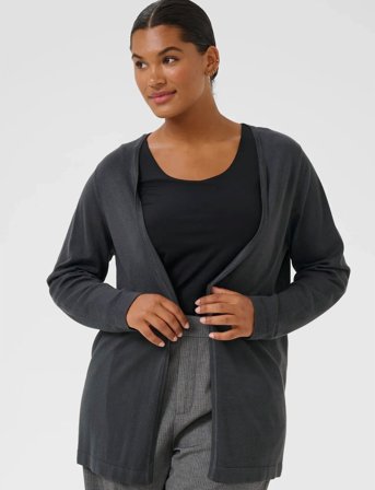 Kaffe Curve Kcfarsia Cardigan - Black - S