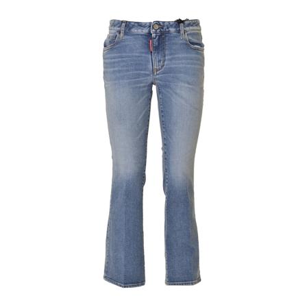 Dsquared2 Flared Jeans , Blauw , Dames , Maat: XS