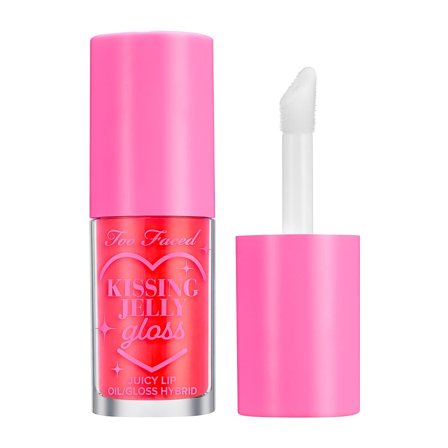 Too Faced Kissing Jelly Lip Gloss Sour Watermelon, Makeup, Læber, Lipgloss