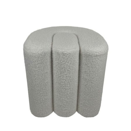 Clip skammel hvid 40,5x40,5x42