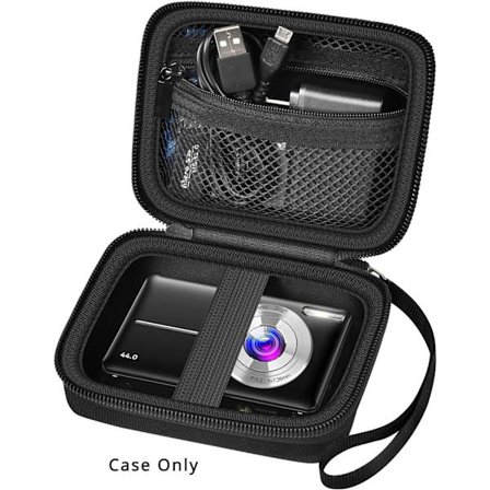 Digitaalikamerakotelo, yhteensopiva VAHOIALD FHD 1080P / CAMKORY Digital Point and Shoot / KODAK PIXPRO FZ45-BK 16MPVlogging -kameroiden kanssa