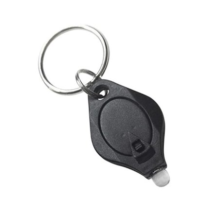 Mini Nyckelring LED Ficklampa Portabel Ultraljus Stark Batteri P,ZQKLA
