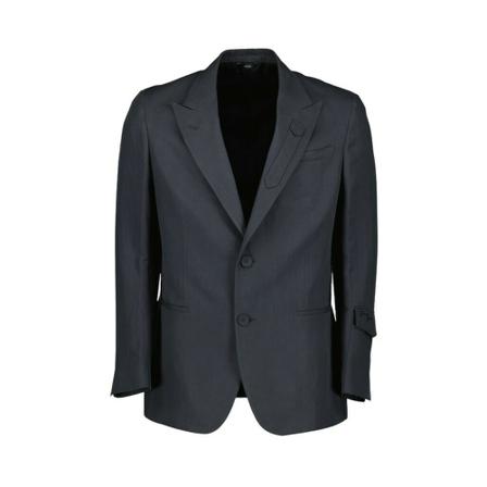 Fendi, Formal Blazers Grijs, Heren, Maat:L