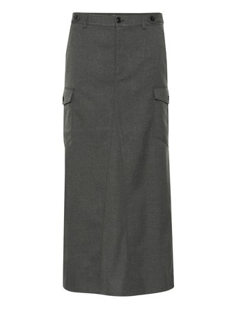 Gestuz | Paulagz Melange Hw Long Skirt | 38