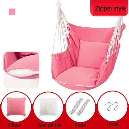 Utomhus Trädgård Hängmatta Stol Sport Hem Resor Camping Gunga Canvas Inomhus Hängsäng Stol för Vuxen