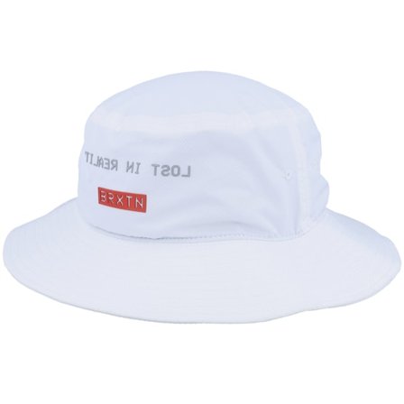 Brixton - Reflect X Packable White Bucket Bucket White Hat - @ Hatstore