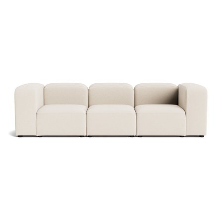 Milo 3 personers sofa - Loop Creme - 270x100x72 - Sofa, 3 personers sofa