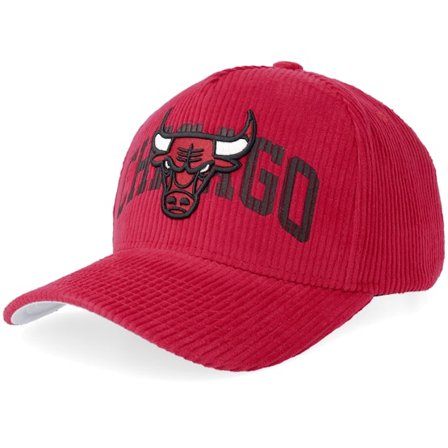 Mitchell & Ness - NBA Rouge adjustable Casquette - Chicago Bulls Arch Stamp Pro Red A-Frame Adjustable @ Hatstore
