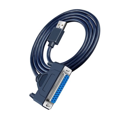 USB till DB25 Printerkabel USB Hane till 25 Pin DB25 Hona 1248 Parallel
