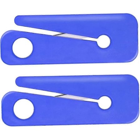 Sl Sikkerhedssele Skærer Bil Sikkerhedssele Skæreværktøj Nødredningsværktøj Camping & Vandring (2 stk., Blå)