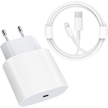 Ny produkt, snabbladdare - 20W PD Snabbladdare Med 6ft C Till Lightning Kabel Typ C Laddare Adapter, Universal För Iphone Universal Ipad