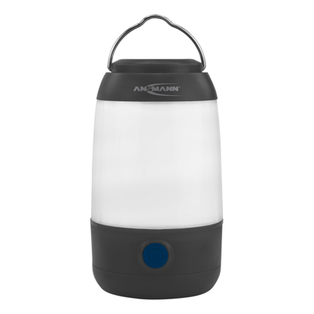 ANSMANN CAMPINGLYKT MED 220 LUMEN. LAV VEKT OG ENKEL Å BRUKE!