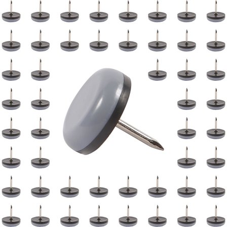 (Pakke med 50) Glide-stoleben. Nemme at montere på stoleben, møbelpuder til indendørs brug beskytter gulvet mod bordben