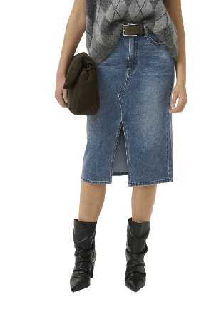 Gestuz Gzviva Pencil skirt Kjolar Dam Blå 38