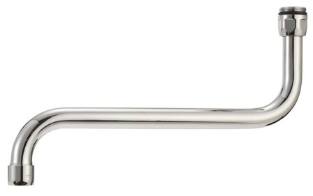 Mora 704000AE Utloppspip för köksblandare, svängbar, underliggand 150 mm, Kök