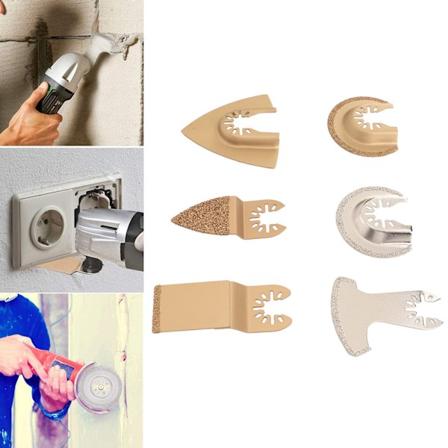 6 kpl Oskilloiva Sahalevysetti Timanttisementti Karpidi Kulumiskest v Oskilloiva Ty kalu Keramiikalle