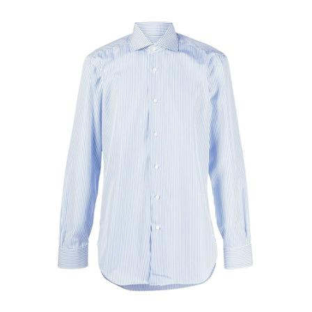 Barba, Shirt D2U13P01855314U Blauw, Heren, Maat:M