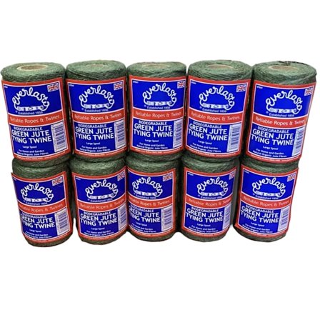 Everlasto Jute Garn En Storlek Grön