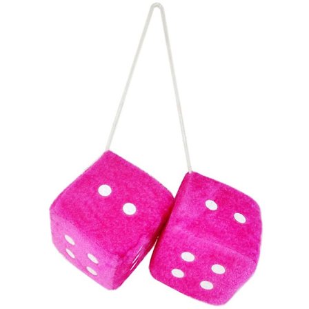 Moniväriset Pehmonopat Auton riippuvalaisimet Uudenvuoden nopat Velvet Dice Malli Sisustus Taustapeilit Muotoilu