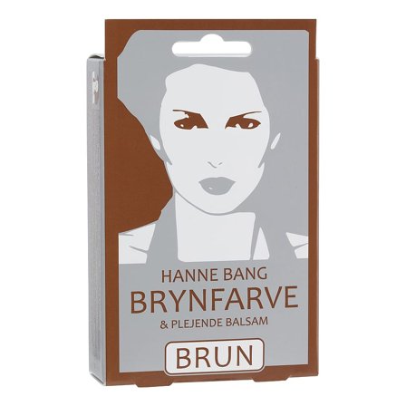 Hanne Bang Brynfarve Brun, Makeup, Øjenbrynsfarve, Permanent Øjenbrynsfarve