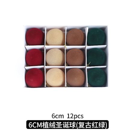 Joulukuulat Joulukuusen koristeet Värikkäät pallot riipukset Joulu materiaali tarvikkeet tee-se-itse joulukoristeet