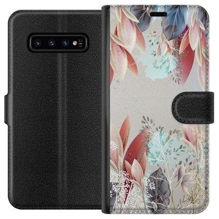 Kompatibelt Plånboksfodral till Samsung Samsung Galaxy S10 Dove