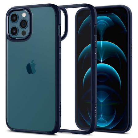 SPIGEN Ultra Hybrid mobilskal iPhone 12 & 12 Pro Blå Blå