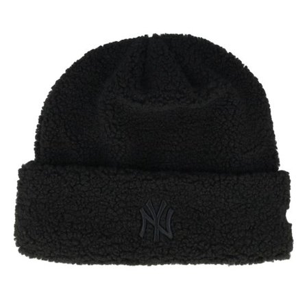 New Era - Svart cuff Beanie - Womens Borg Beanie Black Cuff @ Hatstore
