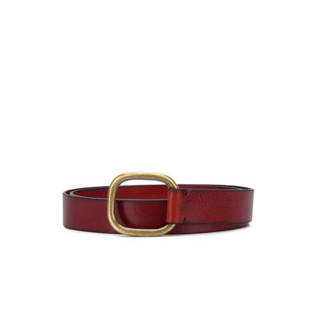 Dsquared2, Extra Length Leather Belt Rood, Dames, Maat:L