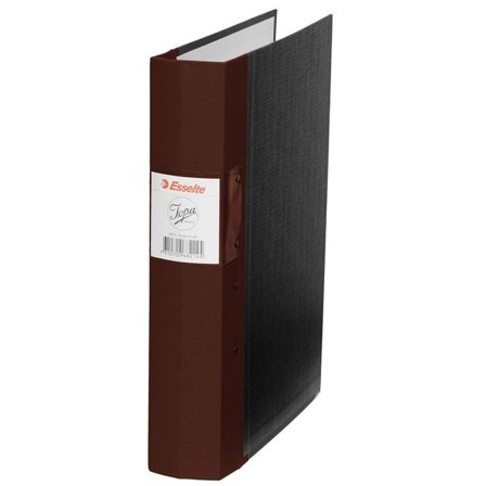 JOPA Gaffelpärm A4 60mm brun - Lyreco - Kontorsmaterial - Pärmar och register - Träryggspärmar - A4