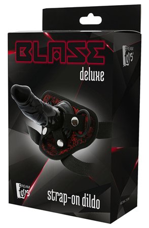 Kjøp Blaze Deluxe Strap-On Dildo 13 cm - Strap-on med sele | God pris