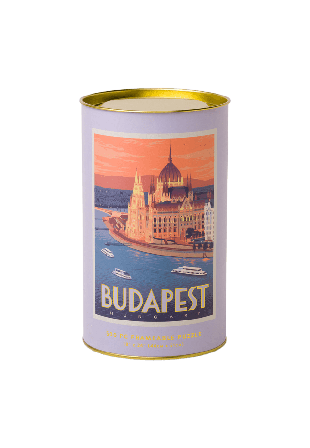 Ohlsson & Lohaven Pussel World Travel Budapest Unisex Lila ONESIZE