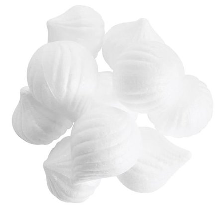 Stansade polystyrénbollar 10 cm 10 stycken