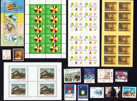 Kultur og historie - 14 forskellige frimærker - Postfrisk