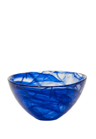 Kosta Boda Skål Contrast Serveringstillbehör Blå Ø23