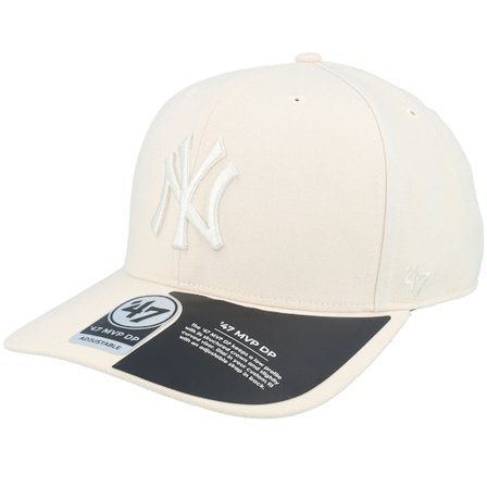 47 Brand - MLB Beige adjustable Cap - New York Yankees Cold Zone Mvp Dp Natural Adjustable @ Hatstore