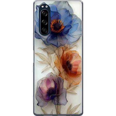 Mobilskal till Sony Xperia 5 med Silkesblommor